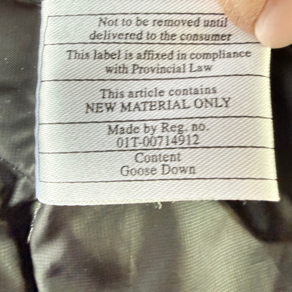 Patagonia Down Sweater Vest Womens S Black‎ 84627 Full Zip Puffer Udi's Logo - Picture 8 of 13